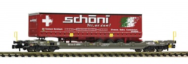 Fleischmann 6660038 Hupac Taschenwagen T5 + Schöni Ep.6 