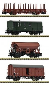 Fleischmann 6660044 DB Güterwagen-Set 4-tlg. Ep.4 