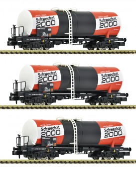 Fleischmann 6660073 ÖBB/ÖMV Kesselw. "Schwechat" Set 3t. Ep4 