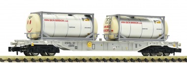 Fleischmann 6660126 AAE Containertragwagen m. Tankcont. Ep.6 