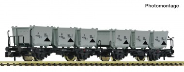 Fleischmann 6660154 SBB Behältertragwagen-Set 2-tlg. Ep.3/4 