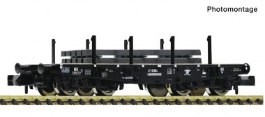 Fleischmann 6660162 NS Schwerlast-Flachwagen Ep.3 