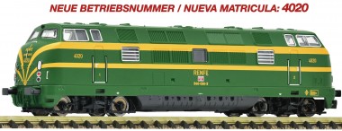 Fleischmann 7370026 RENFE Diesellok D340-020-3 Ep.4/5 