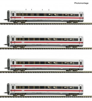 Fleischmann 7760013 DB-AG ICE Ergänzungswagen-Set 4-tlg Ep.6 