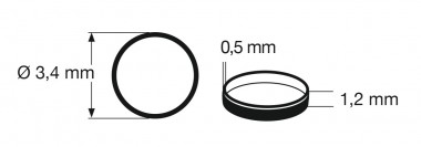 Fleischmann 948008 Haftreifen-Satz 10 Stk. 