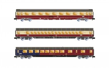Arnold HN4387 DB TEE-Wagen-Set "Rembrandt"“3tlg. Ep.4 