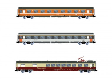 Arnold HN4390 ÖBB EC Reisezugwagen-Set 3-tlg Ep.4/5 