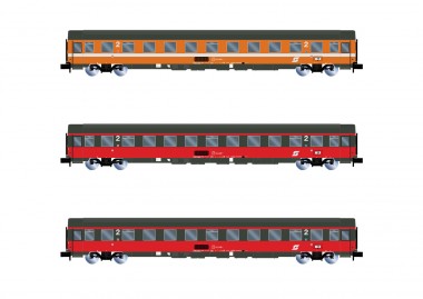 Arnold HN4391 ÖBB EC Reisezugwagen-Set 3-tlg Ep.4/5 