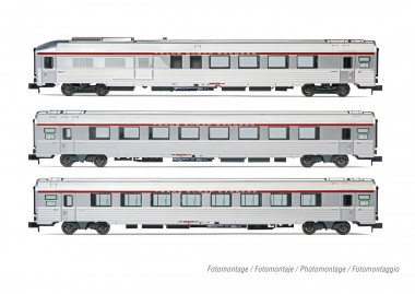 Arnold HN4441 SNCF TEE Personenwagen-Set 3-tlg. Ep.4 
