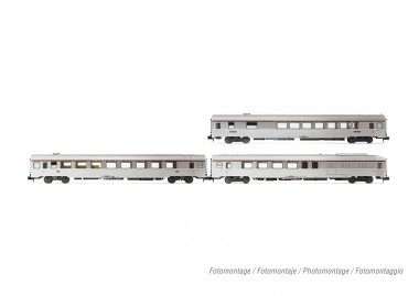 Arnold HN4444 SNCF TEE Personenwagen-Set 3-tlg. Ep.4 