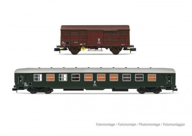 Arnold HN4446 SNCF Dienstzugwagen-Set 2-tlg Ep.4/5 