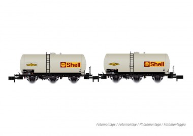 Arnold HN6609 SNCF Shell Kesselwagen-Set 2-tlg. Ep.4 
