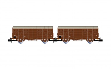 Arnold HN6719 DR ged. Güterwagen Gs Set 2tlg. Ep.4  