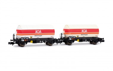 Arnold HN6720 SNCF Gaskesselw. "AGAProgas" Set 2tl Ep4 