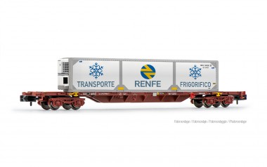 Arnold HN6729 RENFE Containertragwg. m.Kühlcont. Ep.4 