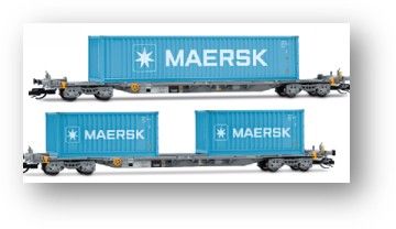 Arnold HN9765 MAERSK Containerwagen-Set 2-tlg. Ep.6 
