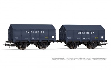 Electrotren HE6009 R.N. ENSIDESA ged. Güterwg-Set 2-tl Ep.3 