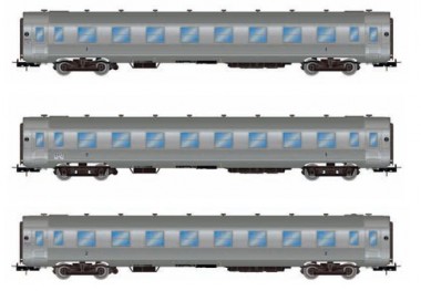Jouef HJ4174 SNCF Reiszugwagen-Set DEV 3-tlg Ep.3a 