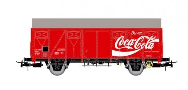 Jouef HJ6254 SNCF gedeckter Güterwg G4 CocaCola Ep.4 
