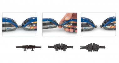 Rivarossi HC8040 Scharfenbergkupplung 4 Stück 
