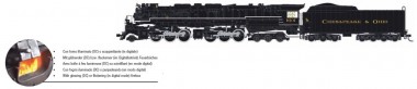 Rivarossi HR2950 C&O Dampflok 2-6-6-6 #1601 