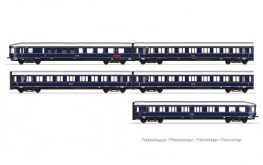 Rivarossi HR4389 DB Blauer Enzian Wagen-Set 5-tlg. Ep.3 
