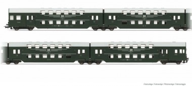 Rivarossi HR4394 DR Doppelstockgliederzug 4-tlg Ep.4 