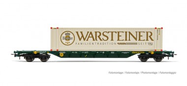 Rivarossi HR6578 Cemat Warsteiner Containerwg Sgnss Ep5/6 