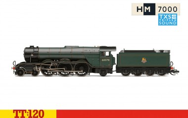 Hornby TT3005TXSM BR Dampflok Class A3 4-6-2 Era 4 