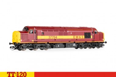 Hornby TT3037M EWS Class 37 Co-Co Diesel Electric 37704 