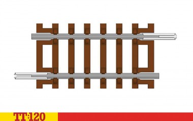 Hornby TT8011 Quarter Straight Track 