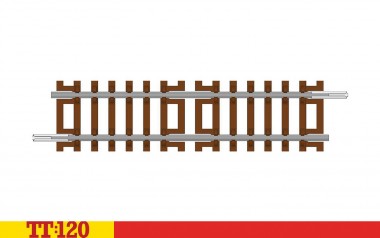 Hornby TT8012 Half Straight Track 