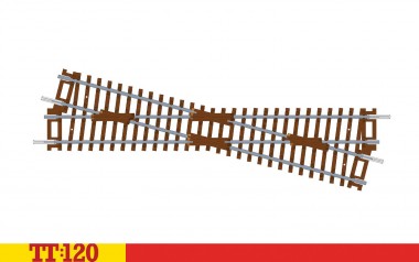 Hornby TT8019 Diamond Crossing Left Hand 