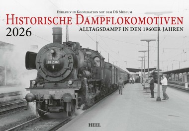Heel Verlag 668955 Historische Dampflokomotiven 2026 