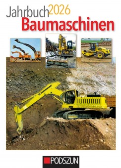 Podszun 1182 Jahrbuch Baumaschinen 2026 