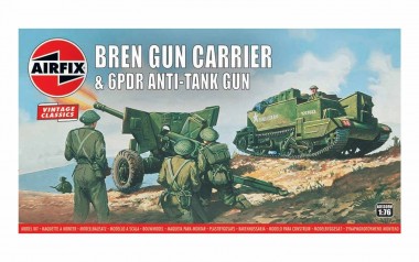 Airfix 01309V Bren Gun Carrier & 6pdr Anti-Tank Gun  