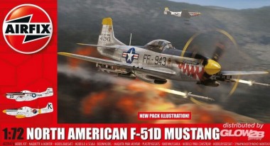 Airfix 02047A North American F-51D Mustang 