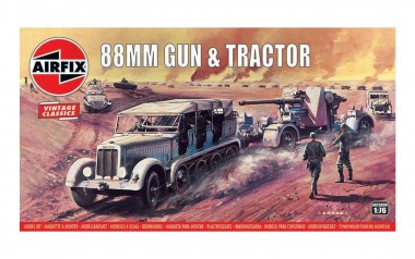 Airfix 02303V 88mm Gun and Sd.Kfz.7 Tractor 