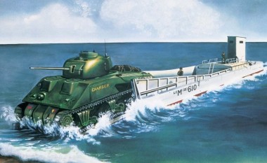 Airfix 03301V LCM3 and Sherman 