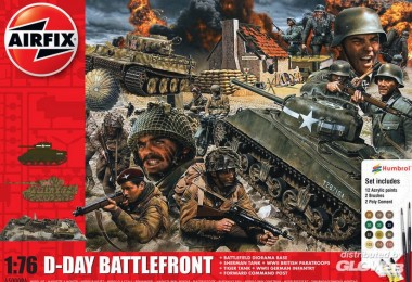 Airfix 50009A D-Day 75th Anniversary Battlefront Gift  