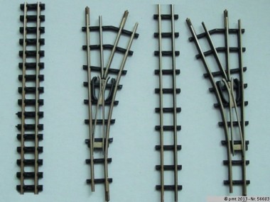 PMT 56603 Schmalspurgleis flexibel 
