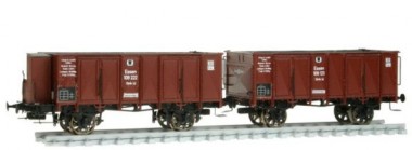 Makette 016 Bausatz Hochbordwagen-Set 2-tlg Ep.1-3 
