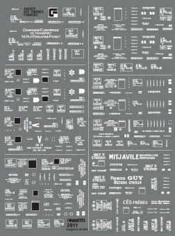 Makette 2811 Beschriftungssatz Güterwagen 