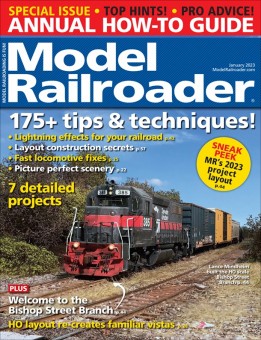 Kalmbach mr0123 Model-Railroader Januar 2023 