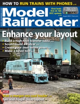 Kalmbach mr0823 Model-Railroader August 2023 