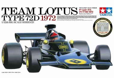 Tamiya 12046 Team Lotus Type 72D 1972 m.PE-Teile 