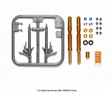Tamiya 12690 Gabel-Set Honda CBR 1000RR-R Fireb. 