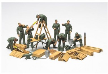 Tamiya 32547 Diorama-Set Feld-Instandsetzung 