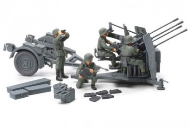 Tamiya 32554 Dt. 20mm Flakvierling 38 (4) 