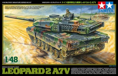 Tamiya 32607 German Main Battle Tank Leopard 2 A7V 